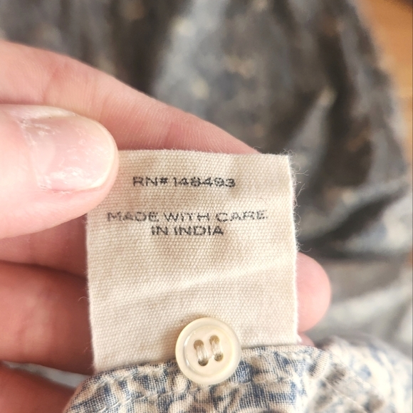 EUC Dôen Rosetta Dress In Prancing Fawn Floral, Size S RARE! - Picture 10 of 11